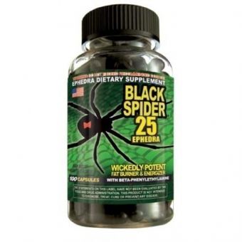 Жиросжигатель Black Spider 25 (100 капсул) - Темиртау