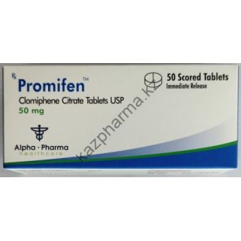 Promifen (Кломид) Alpha Pharma 50 таблеток (1таб 50 мг) - Темиртау