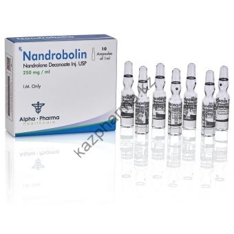 Nandrobolin (Дека, Нандролон деканоат) Alpha Pharma 10 ампул по 1мл (1амп 250 мг) - Темиртау