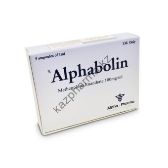 Alphabolin Метенолон энантат Alpha Pharma 5 ампул по 1мл (1амп 100 мг) - Темиртау