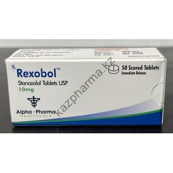 Rexobol (Станозолол, Винстрол) Alpha Pharma 50 таблеток (1таб 10 мг) - Темиртау
