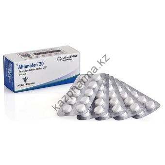 Altamofen (Тамоксифен) Alpha Pharma 50 таблеток (1таб 20 мг) - Темиртау