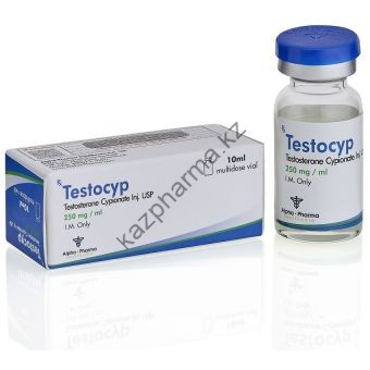 TestoCyp (Тестостерон ципионат) Alpha Pharma балон 10 мл (250 мг/1 мл) - Темиртау