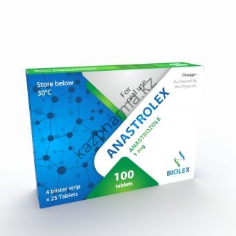 Анастрозол Biolex 100 таблеток (1 таб 1 мг) Темиртау