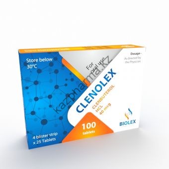 Кленбутерол Biolex 100 таблеток ( 1таб/40 мкг) - Темиртау