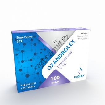 Оксандролон Biolex 100 таблеток (1 таб 10 мг) - Темиртау