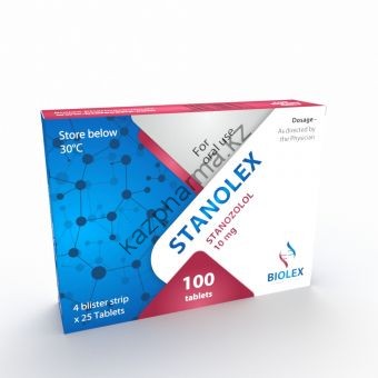 Станозолол Biolex 100 таблеток (1таб 10мг) - Темиртау