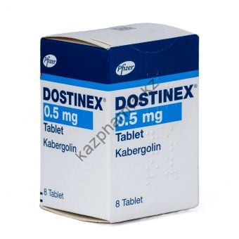 Каберголин Dostinex 8 таблеток (1 таб 0.5 мг)  Темиртау