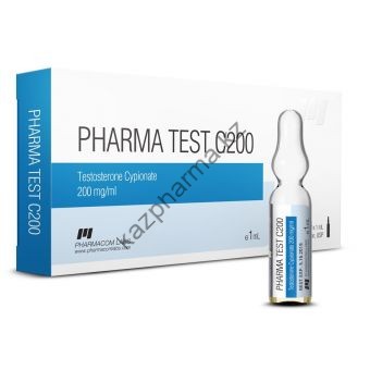 Тестостерон ципионат Фармаком (PHARMATEST C200) 10 ампул по 1мл (1амп 200 мг) - Темиртау