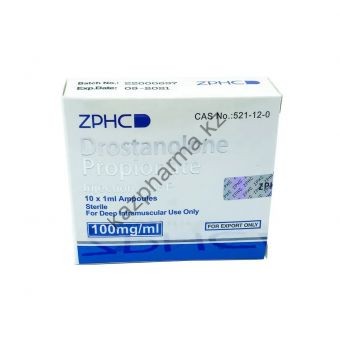 Мастерон ZPHC (Drostanolone Propionate) 10 ампул по 1мл (1амп 100 мг) - Темиртау