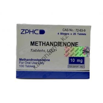 Метан ZPHC (Methandienone) 100 таблеток (1таб 10 мг) - Темиртау
