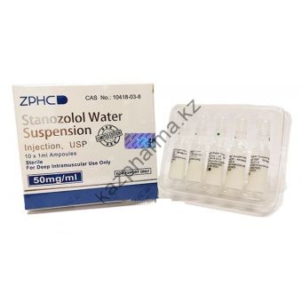 Винстрол ZPHC (Stanozolol Suspension) 10 ампул по 1мл (1амп 50 мг) - Темиртау