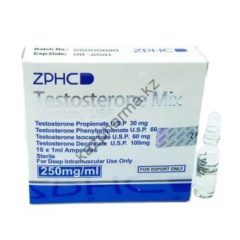 Сустанон ZPHC (Testosterone Mix) 10 ампул по 1мл (1амп 250 мг) - Темиртау